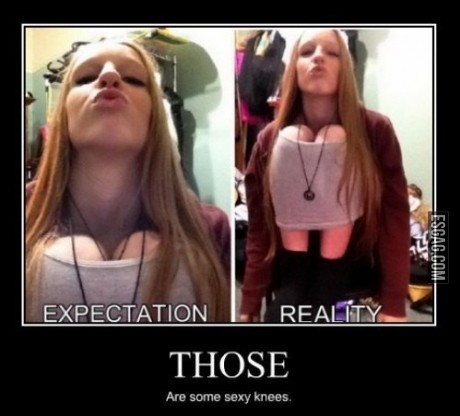 Expectativa y realidad de una mujer