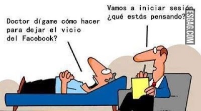 Dr. como dejo el vicio del Facebook?