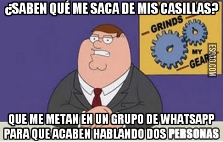 Realmente me molesta del whatsapp