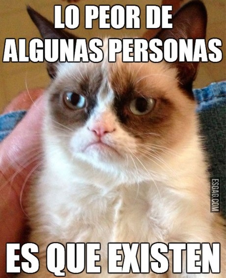 Lo peor de algunas personas es...