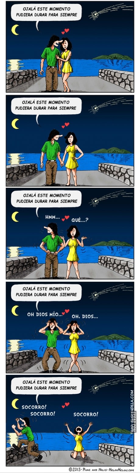 Ten cuidado con los deseos que pides!