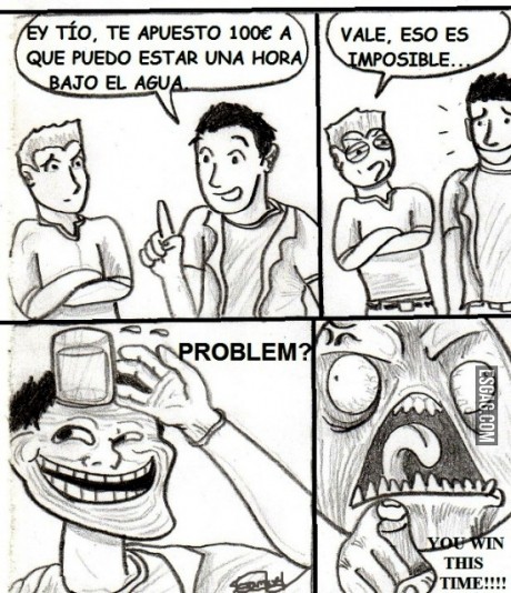 Una apuesta bien ganada