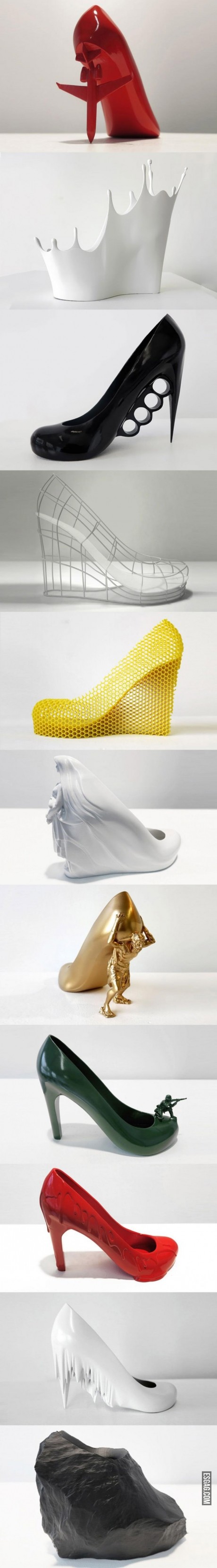 Incre&iacute;bles dise&ntilde;os de zapatos de mujer