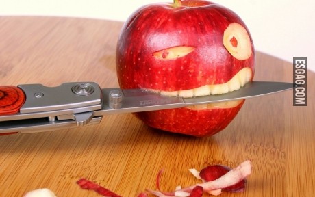 Amenaza en una manzana