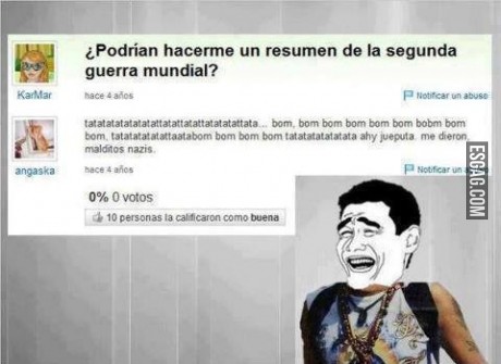 Resumen de la segunda guerra mundial