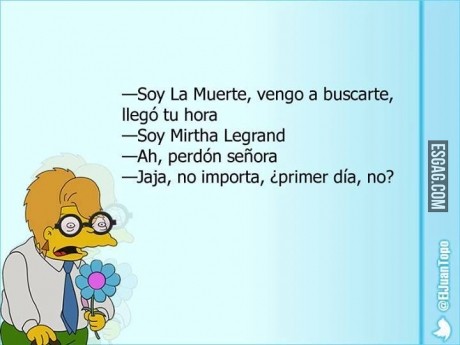 Soy la muerte vengo a buscarte