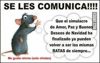 Se les comunica