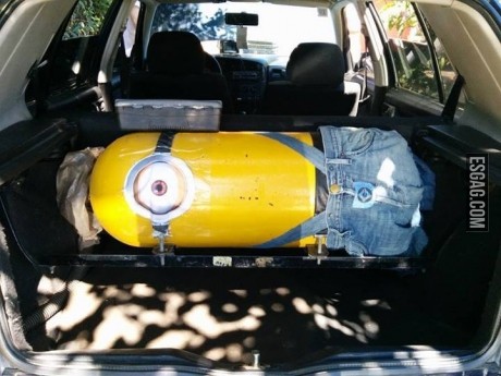 Una idea genial para un tubo de GNC