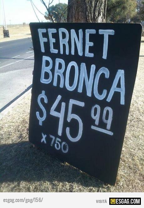 Fernet Bronca?