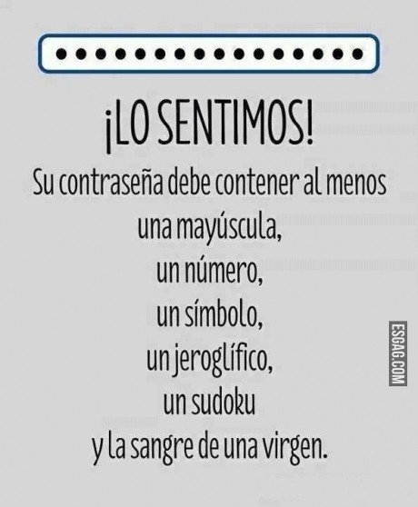 Cada vez mas cierto...