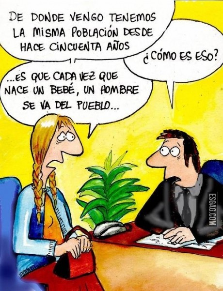 La población del pueblo