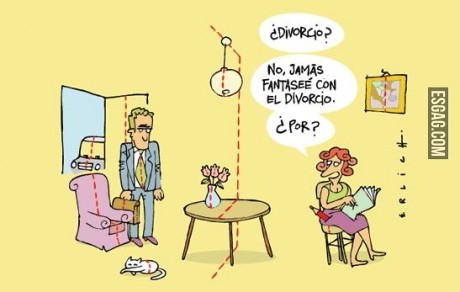 Yo? Divorcio? Jamás.... ¿?