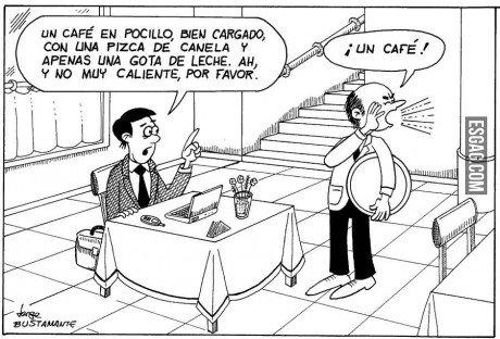 Sólo un café, a pesar de todo...