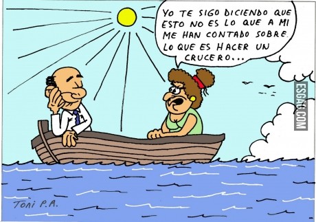 Un crucero... distorsionado!