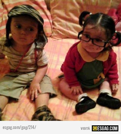 El chavito y la Chilindrinita