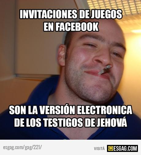 MALDITAS INVITACIONES DE JUEGOS EN FACEBOOK!