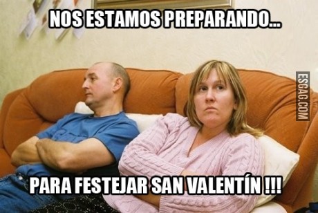 Preparativos para San Valentín