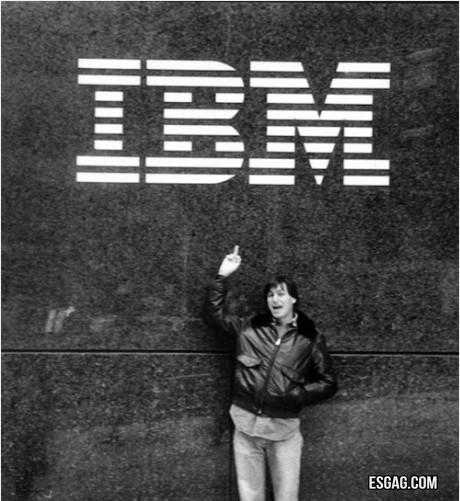 Steve Jobs y la competencia...