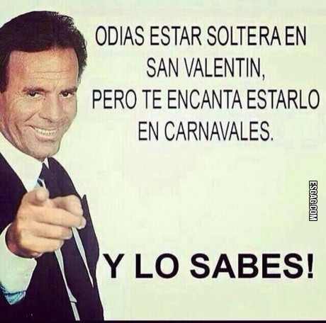 Dependiendo la fecha es el estado civil... 