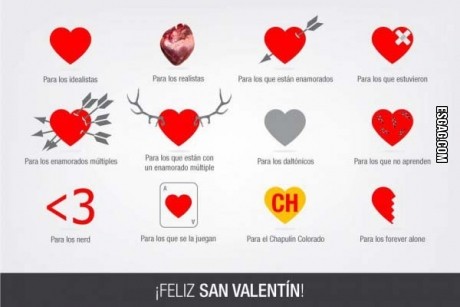 Para todos los gustos, tamaños y formas