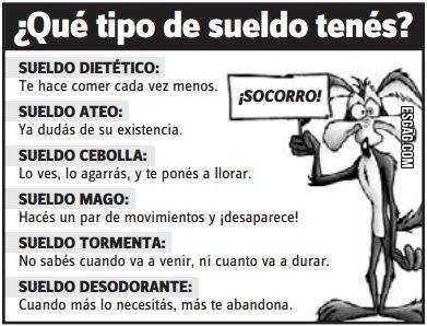 &iquest;Que tipo de sueldo tienes?