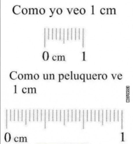 Sólo las puntas por favor...