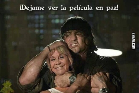 El momento en que Virgina Lago sacó de quicio a Stallone