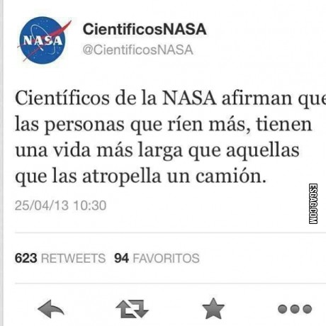 Científicos de la NASA afirman...