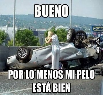 Siempre buscando el lado bueno, por mas mínimo que sea