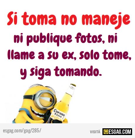 Precauciones que debe tener al tomar
