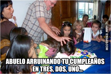 Con ustedes: mi querido abuelo