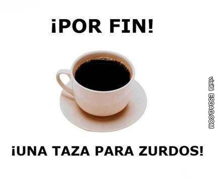 Ya era hora de que dise&ntilde;aran una taza para zurdos