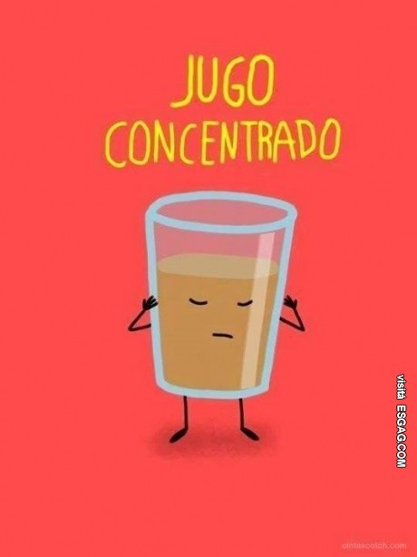 Atenci&oacute;n: jugo concentrado