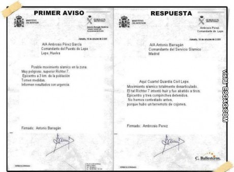 Alerta de terremoto