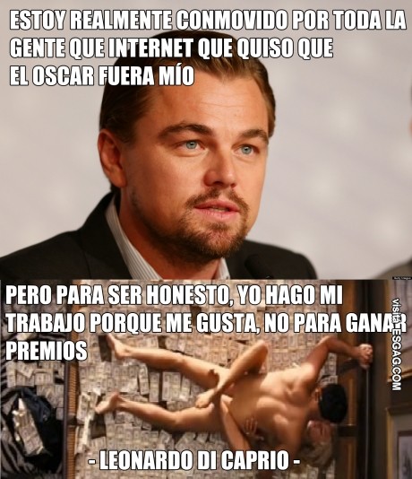 Habló Dicaprio