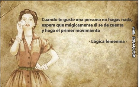Lógica femenina para principiantes