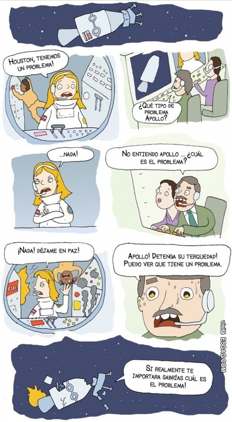 Hoston! Tenemos un problema