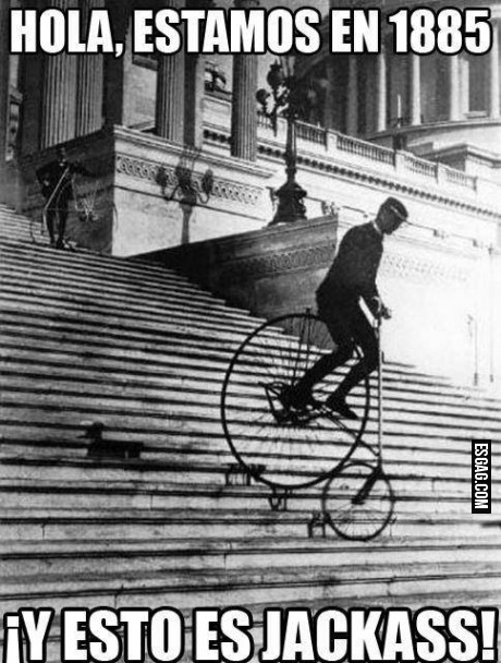 Jackass en 1885