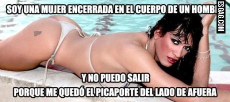 Mujeres encerradas en el cuerpo de hombres