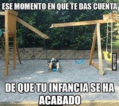 Qué feo momento 
