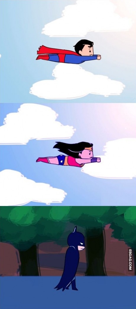 La triste historia de Batman...