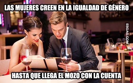 La igualdad de género tiene un límite