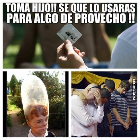 La desilusión de un padre...