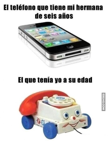 Lo que antes era un juguete...