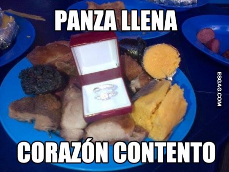 Ahora si... Te quieres casar conmigo?