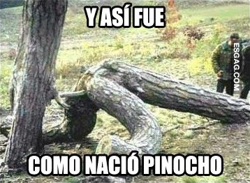 Los padres biológicos de Pinocho