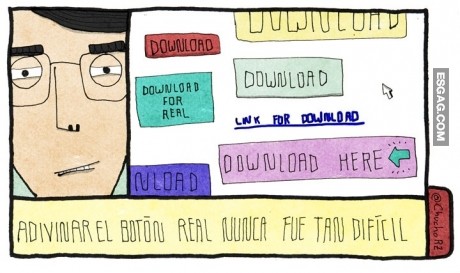 Desafío del día: apretar el botón correcto