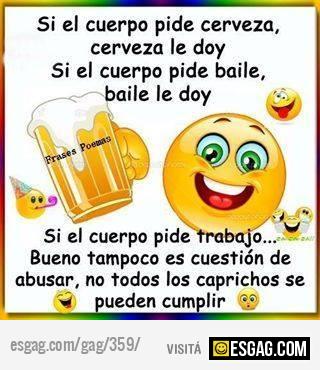 Tampoco hay que hacerle tanto caso al cuerpo