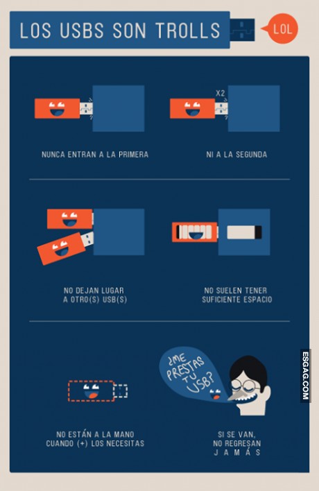 Los usbs son trolls