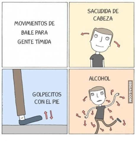 Cómo cambia todo con una copa de champagne